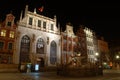 Gdansk at night Royalty Free Stock Photo