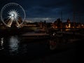 Gdansk by night. Royalty Free Stock Photo