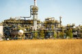 Gdansk oil refinery Royalty Free Stock Photo