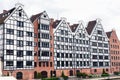 Gdansk old granaries Royalty Free Stock Photo