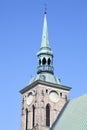 Gdansk Old Town Medieval Tower With Weathervane