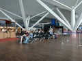 Gdansk Airport Boarding area
