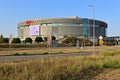 ERGO ARENA sports and entertainment hall located on the border of two cities: Gdansk and Sopot