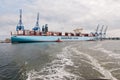 Maersk container ship