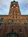 Gdansk Poland Historic Town Hall building facade Royalty Free Stock Photo