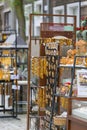Mariacka street, jewelry stores with amber, Main city, Gdansk, Poland