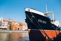 The ship museum Soldek, Branch of the National Maritime Museum in Gdansk, Poland Royalty Free Stock Photo