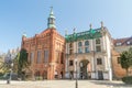 West side of Golden Gate Polish: Zlota Brama. Historic Renaissance city gate in Gdansk Royalty Free Stock Photo