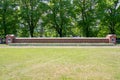 Gdansk, Poland - May 22, 2017: Cemetery Monuments of Zaspa Heroes. Royalty Free Stock Photo