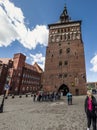 Gdansk, Poland, May 15, 2022: Torture House And Prison Tower in Gdansk, Poland