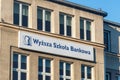 Logo and sing of WSB Universities also WSB University