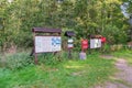 Information about Birds of paradise Polish: Ptasi Raj nature reserve at Sobieszewo island in Gdansk.