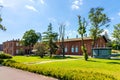 Work safety hall - Sala BHP - historic building in Gdansk Shipyard, seat of