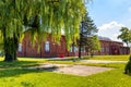 Work safety hall - Sala BHP - historic building in Gdansk Shipyard, seat of