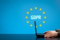 GDPR concept Royalty Free Stock Photo