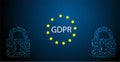 GDPR concept illustration. General Data Protection Regulation abbreviation. .