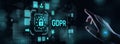 GDPR Data Protection Regulation European Law Cyber security compliance.