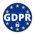 GDPR General data protection regulation symbol