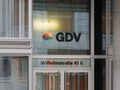 GDV Logo Sign of the Gesamtverband der Versicherer Royalty Free Stock Photo