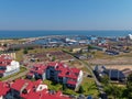 Gdynia city view to Baltic sea side