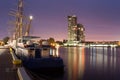 Gdynia harbor and sea towers