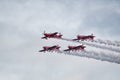 Acrobatic Group Zelazny Iron show during the air show