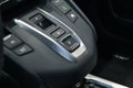 Electronic gear selector shift button of a modern Honda CR-V hybrid