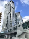Gdynia Poland 2023 - Sea Towers apartments buildings