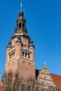 Gdynia, Pomorskie / Poland - February, 27, 2019:WaÃây Chrobrego on the Odra waterfront. HakenTerrasse buildings from the times of