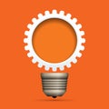 Gear Bulb Copyspace