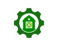 Gear Farm Logo Icon Design