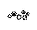 Gear icon Template Royalty Free Stock Photo