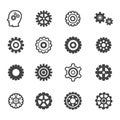 Gear icons Royalty Free Stock Photo
