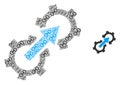 Gear Integration Recursive Icon Composition