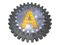 Gear - Letter A