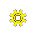 Gear line icon