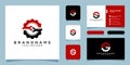 Gear Logo designs Template Vector, Mechanic logo symbol with business card design template