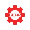 Gear logo template