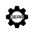 Gear logo template