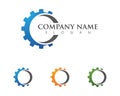 Gear Logo Template vector icon