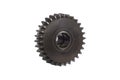 Gear-machinery and titanium concept Royalty Free Stock Photo