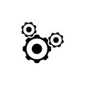 gear mechanism icon. Element of simple icon for websites, web design, mobile app, info graphics. Signs and symbols collection icon Royalty Free Stock Photo