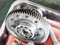 The Gear parts from car transmission