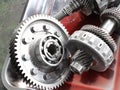 The Gear parts from car transmission