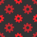 Gear seamless pattern