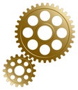 Gear set. Royalty Free Stock Photo