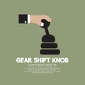 Gear Shift Knob Royalty Free Stock Photo