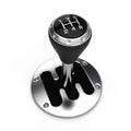 Gear stick Royalty Free Stock Photo