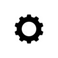 gear, tuning icon. Simple glyph, flat vector of Web icons for UI and UX, website or mobile application