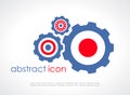 Gear vector icon